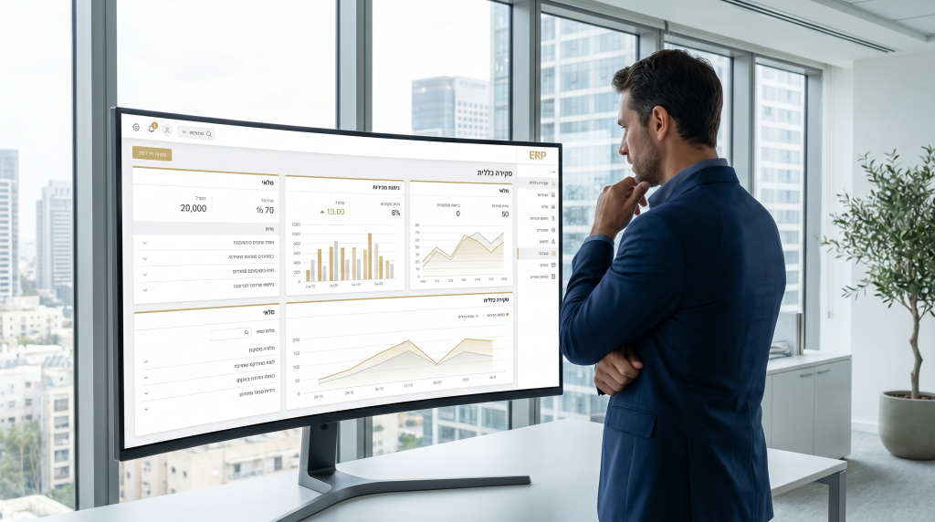 All in One ERP Dashboard